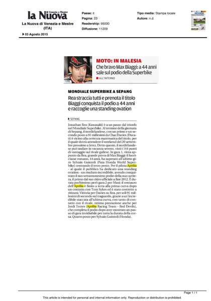 Rassegna stampa