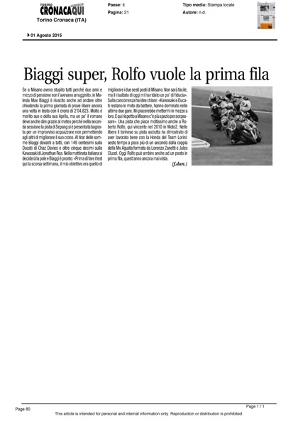 Rassegna stampa