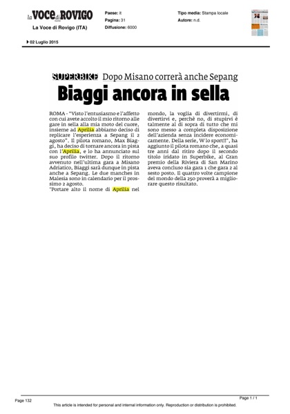 Rassegna stampa