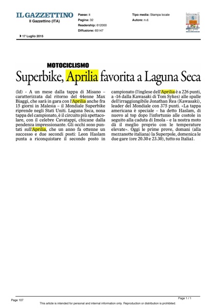 Rassegna stampa