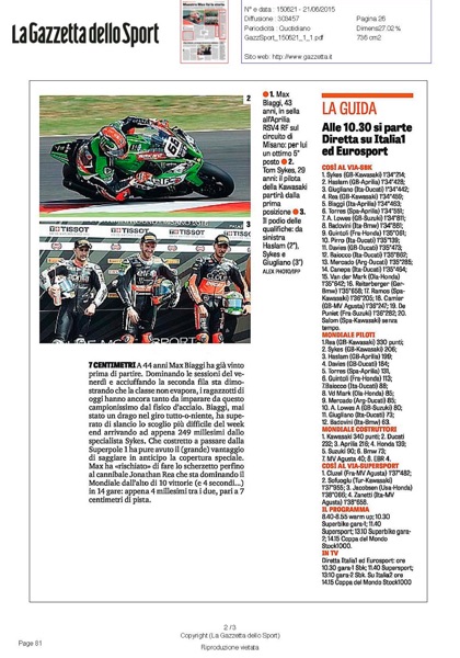Rassegna stampa