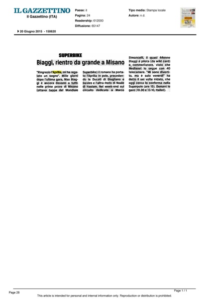 Rassegna stampa