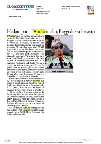 Rassegna stampa