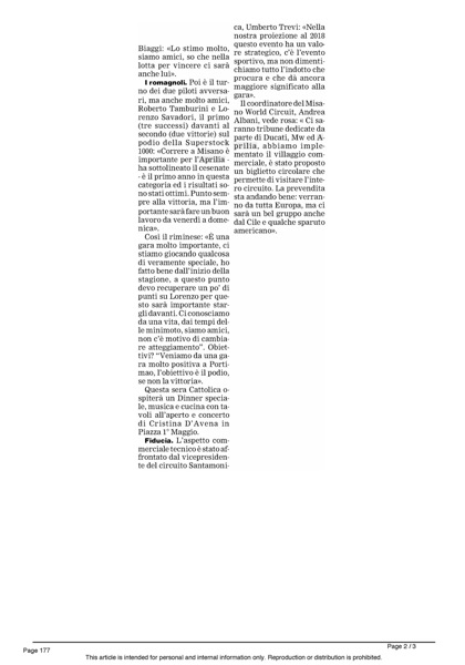 Rassegna stampa