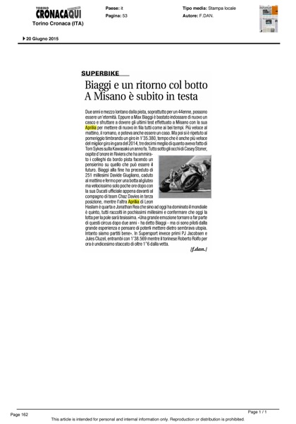 Rassegna stampa